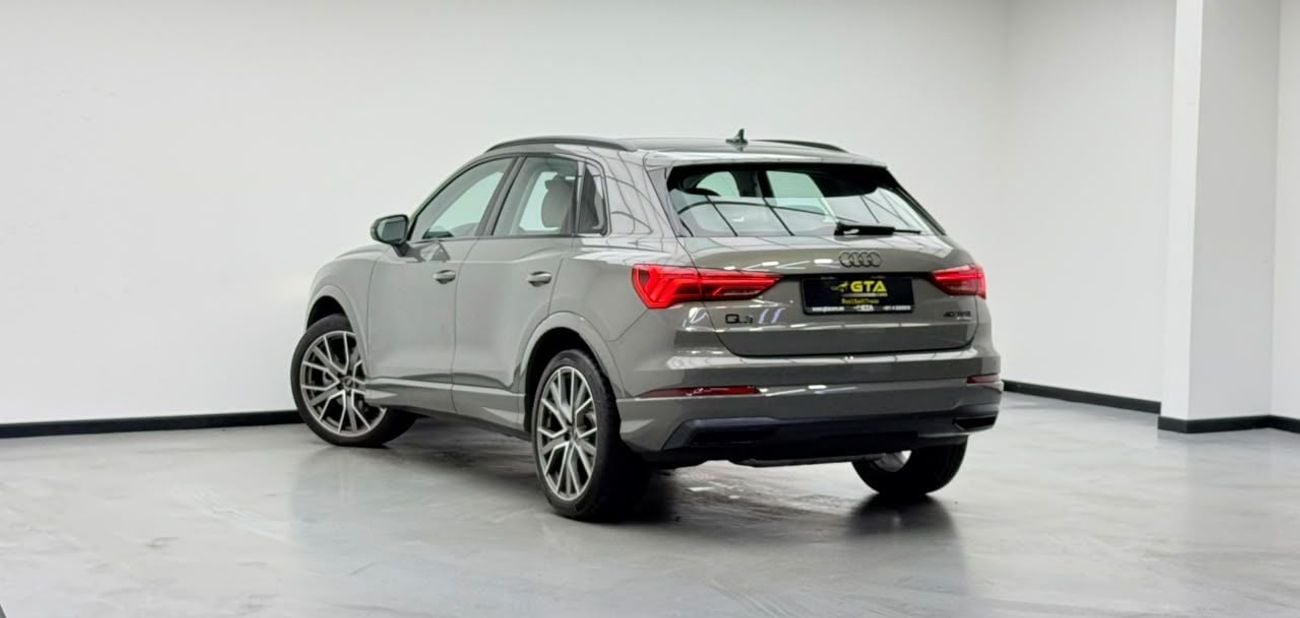 Audi Q3 40 TFSI PROGRESS BLACK 2024 Audi Q3 40 TFSI Quattro, 2029 Audi Warranty + Service Pack, Very Low Km, Fully Loaded, GCC