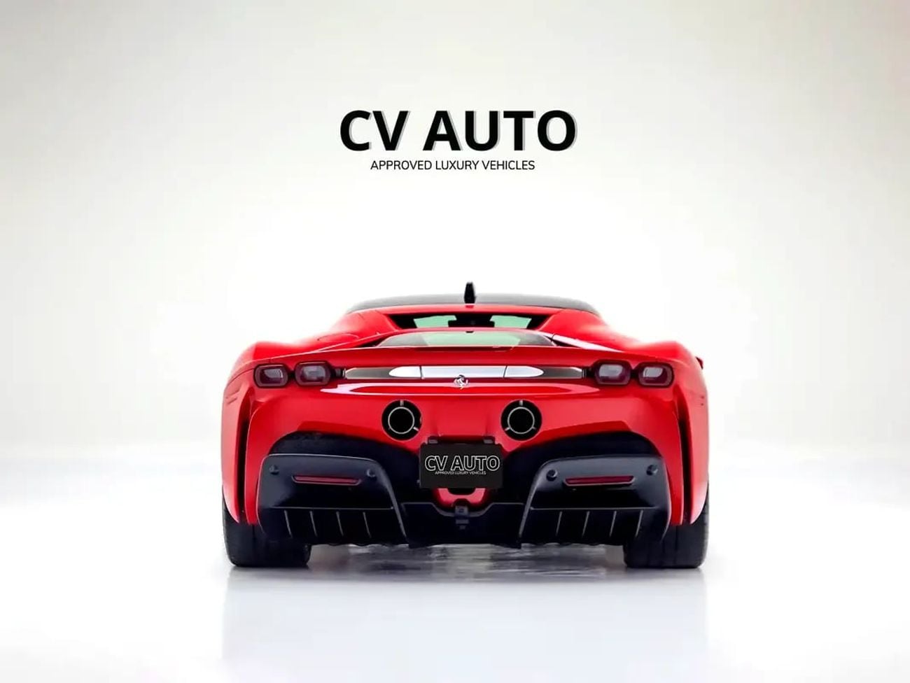 فيراري SF90 ستراديل Euro Spec | Full Dealer History and Service Contract
