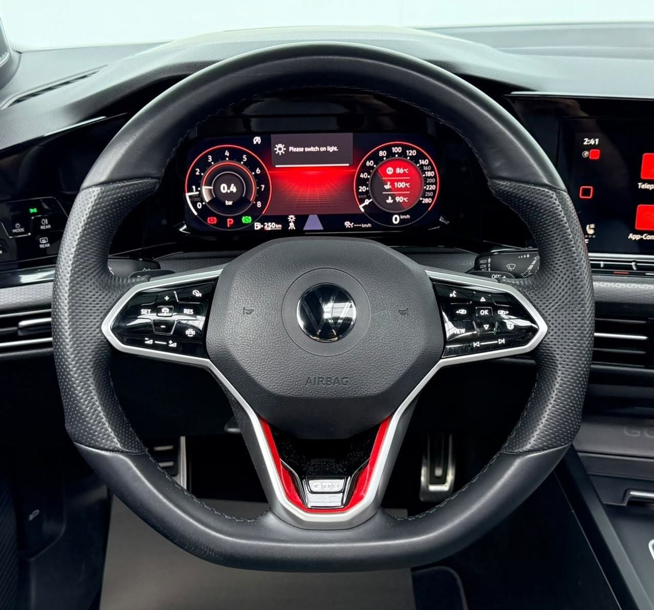 فولكس واجن جولف GTI P2 2022 Volkswagen Golf GTI, Warranty, Full Volkswagen Service History, GCC Specs.