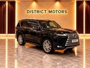 Lexus LX600 VIP GCC Specs - Dealership Warranty - Mint Condition