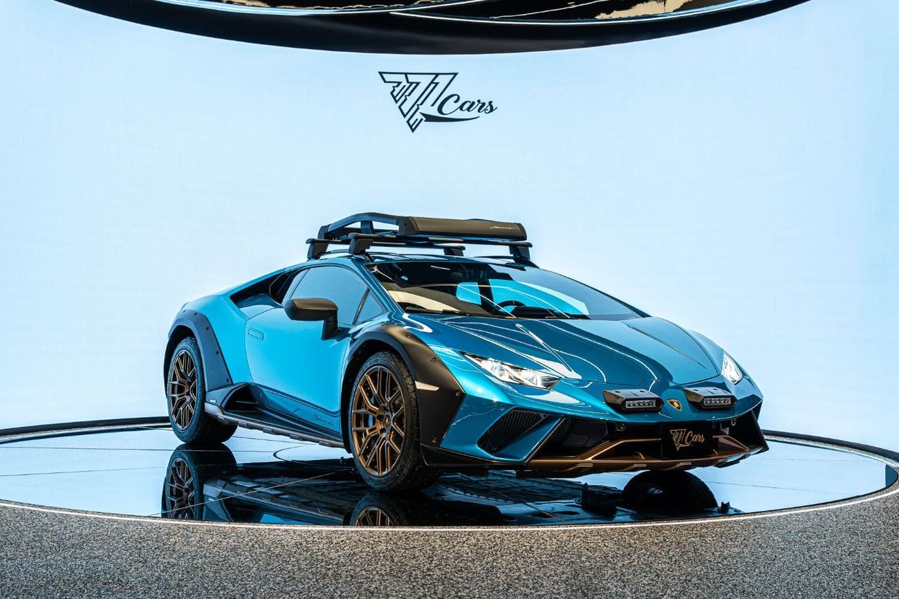 Lamborghini Huracan 2024 Lamborghini Huracán Sterrato | 1 of 1,499 | 5.2L V10 | Service and dealer Warranty | GCC Specs