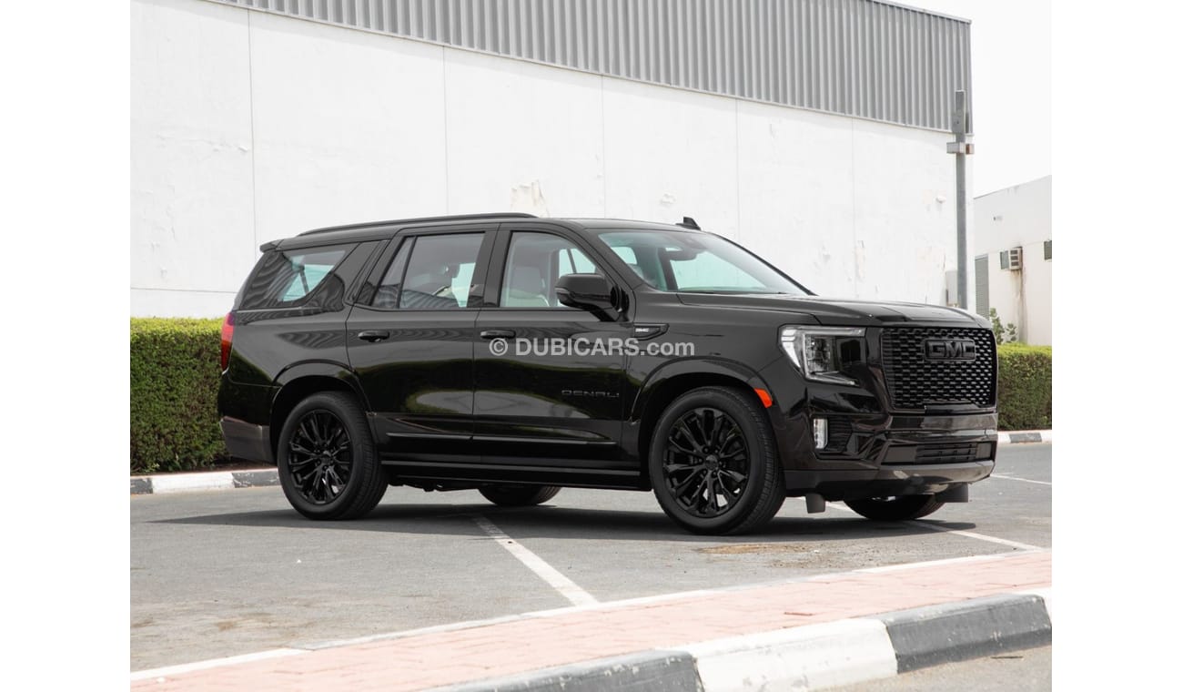 GMC Yukon DENALI 4WD +VIP+TV black edition. EXPORT