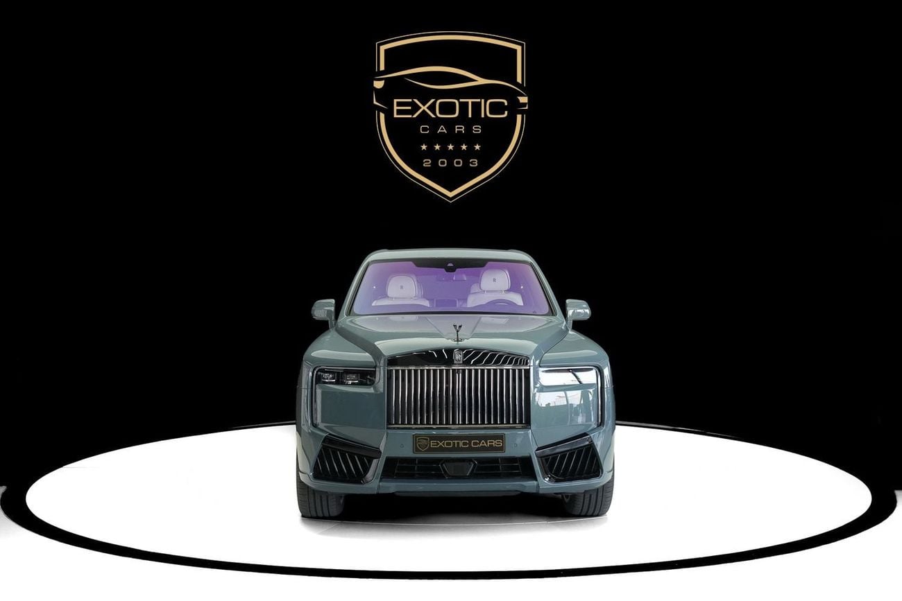 Rolls Royce Cullinan BLACK BADGE