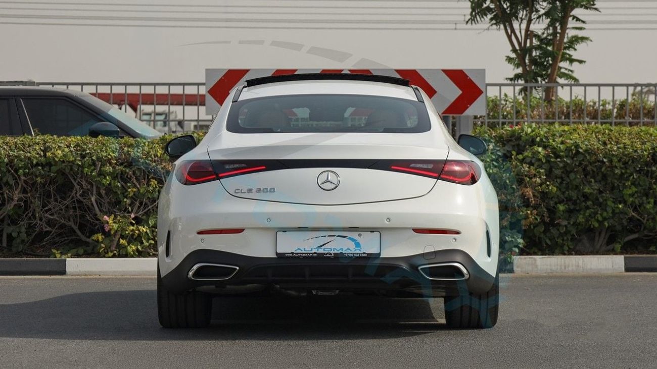 Mercedes Benz CLE200 AMG COUPE EQ Boost RWD GCC 0Km with 2 Years Unlimited Mileage Warranty @Official Dealer