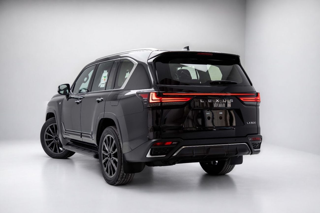 Lexus LX600 F SPORT 3.5L - Graphite Black Inside Flair Red | Export Only