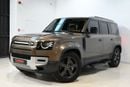 Land Rover Defender 110 HSE P400 2024 Land Rover Defender 110 HSE P400, 5/2029 Land Rover Warranty and Service Pack, GCC
