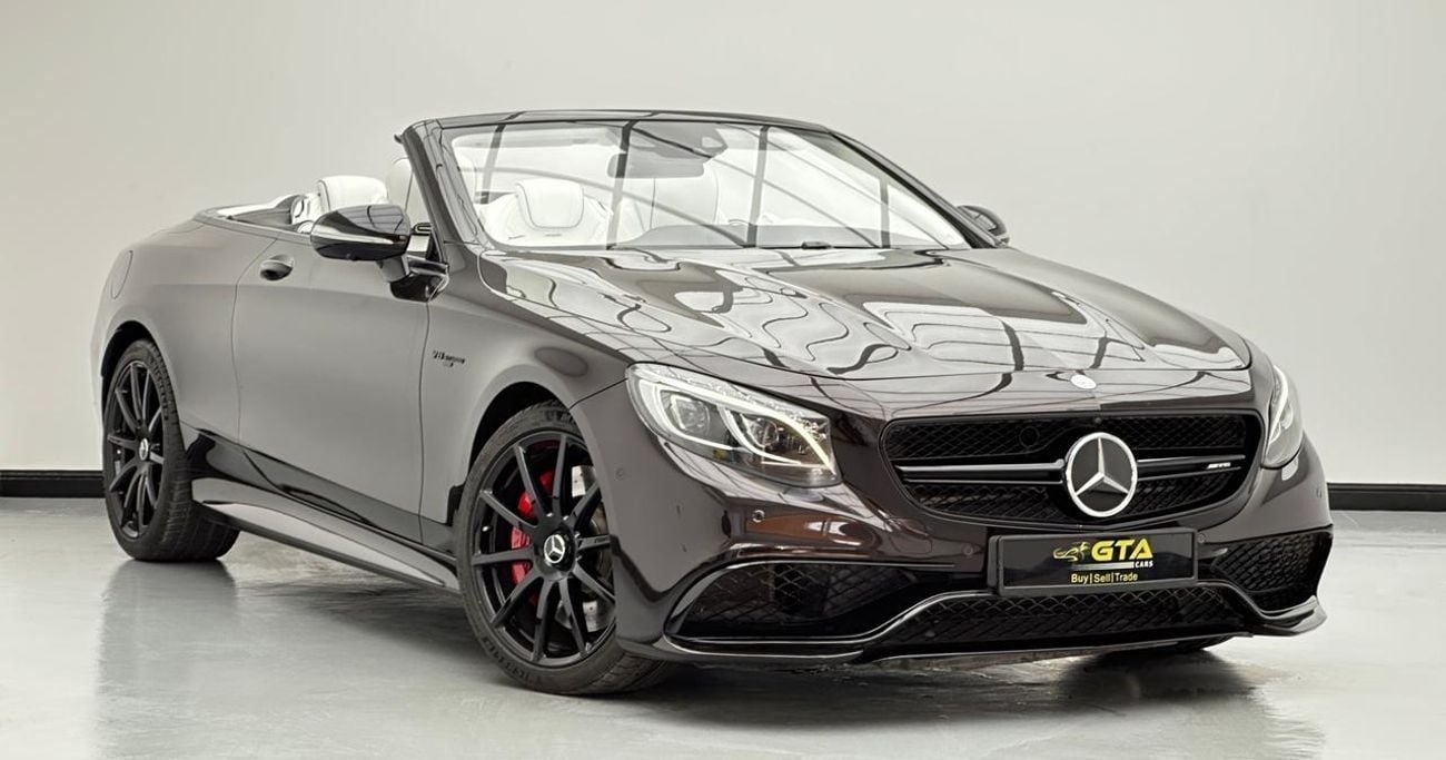 Mercedes Benz S63 AMG STANDARD STD 2017 Mercedes-Benz S63 AMG Cabriolet, Full Option, Flagship AMG, Immaculate Condition, GCC