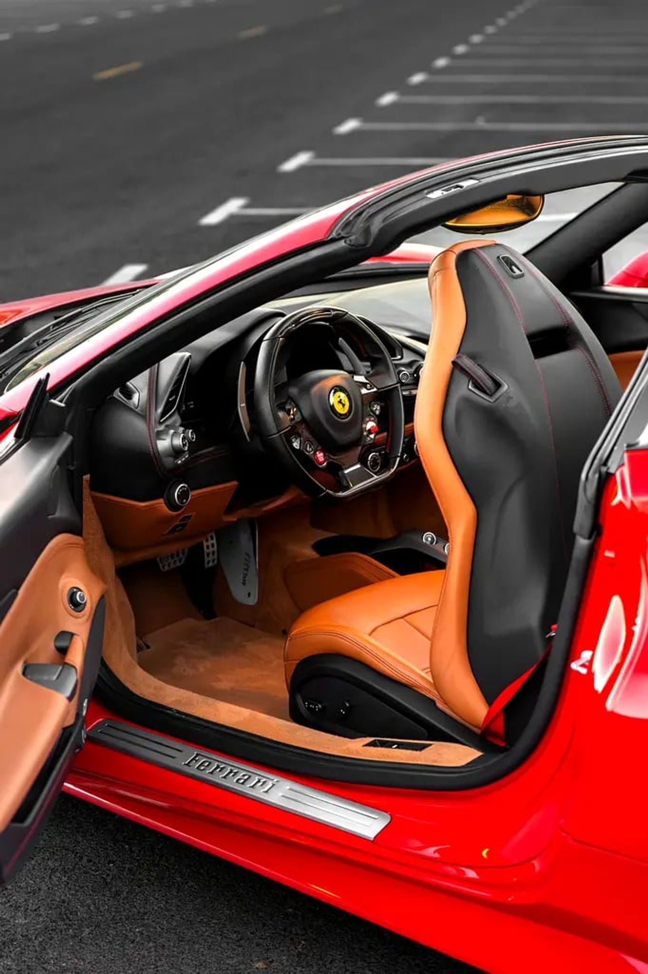 فيراري 488 سبايدر ستاندارد GCC | 35,000 KM | Power Craft Exhaust
