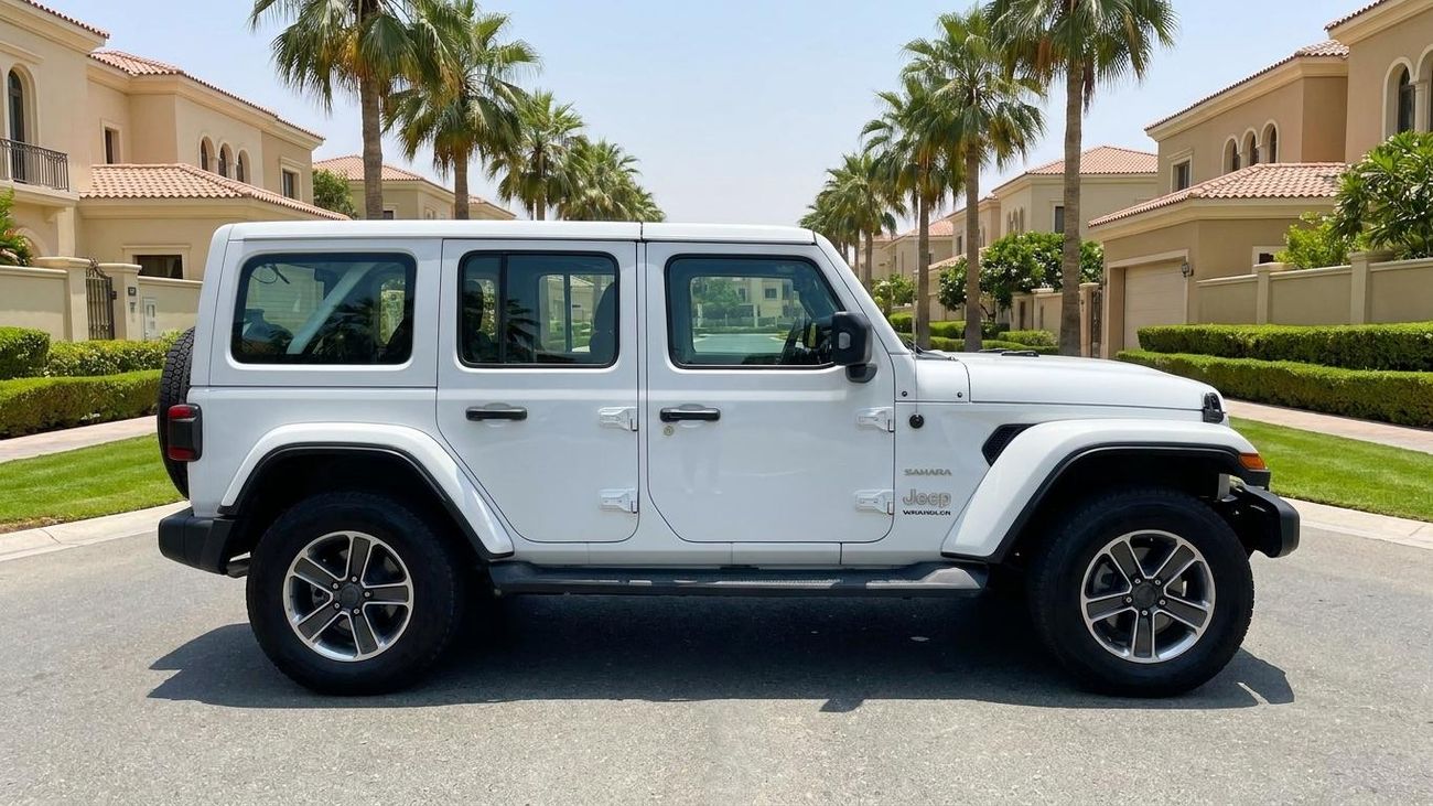 Jeep Wrangler Unlimited SAHARA 2023 | AED 2128/Month | 0 DP | 30 Day Return | Warranty | Service History