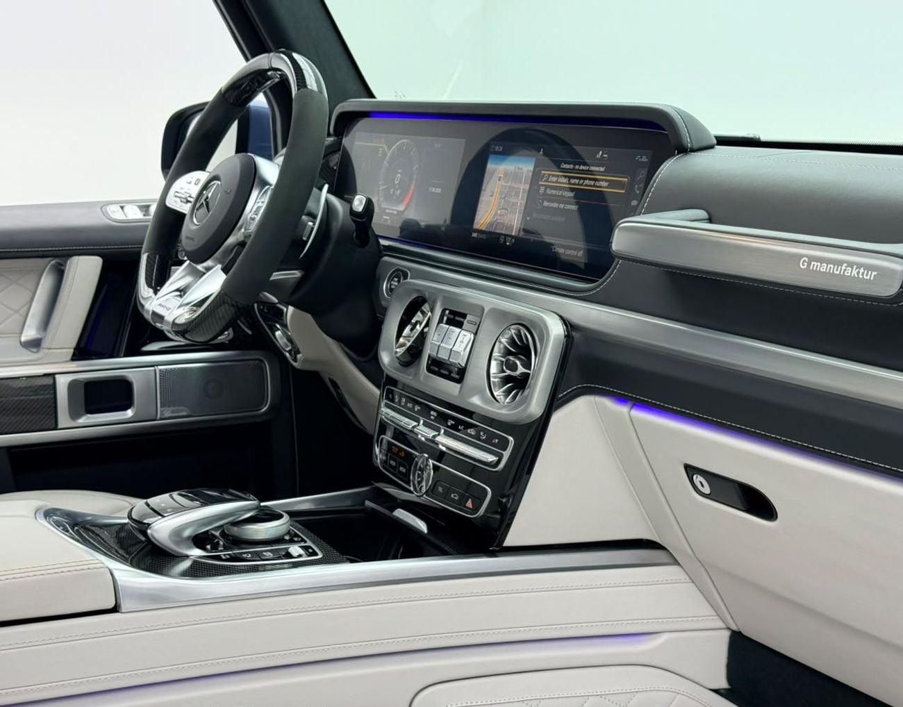 مرسيدس بنز G 63 AMG STANDARD مرسيدس بنز G63 AMG G Manufaktur موديل 2022، ضمان مرسيدس حتى 2027، سجل صيانة كامل لدى مرسيدس، خليجية