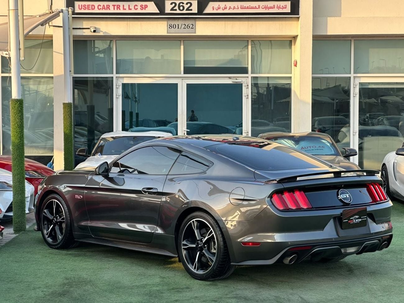 فورد موستانج CALIFORNIA SPECIAL فورد موستانج جي تي 5.0 بريميوم سبيشال كاليفورنيا 2017، كاملة المواصفات، طلاء أصلي تحت الضمان