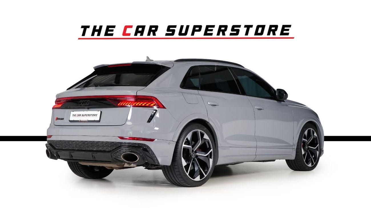 Audi RSQ8 STANDARD TFSI quattro 4.0L GCC-Nardo Grey-AKRAPOVIC Sports Exhaust System-Black Interior