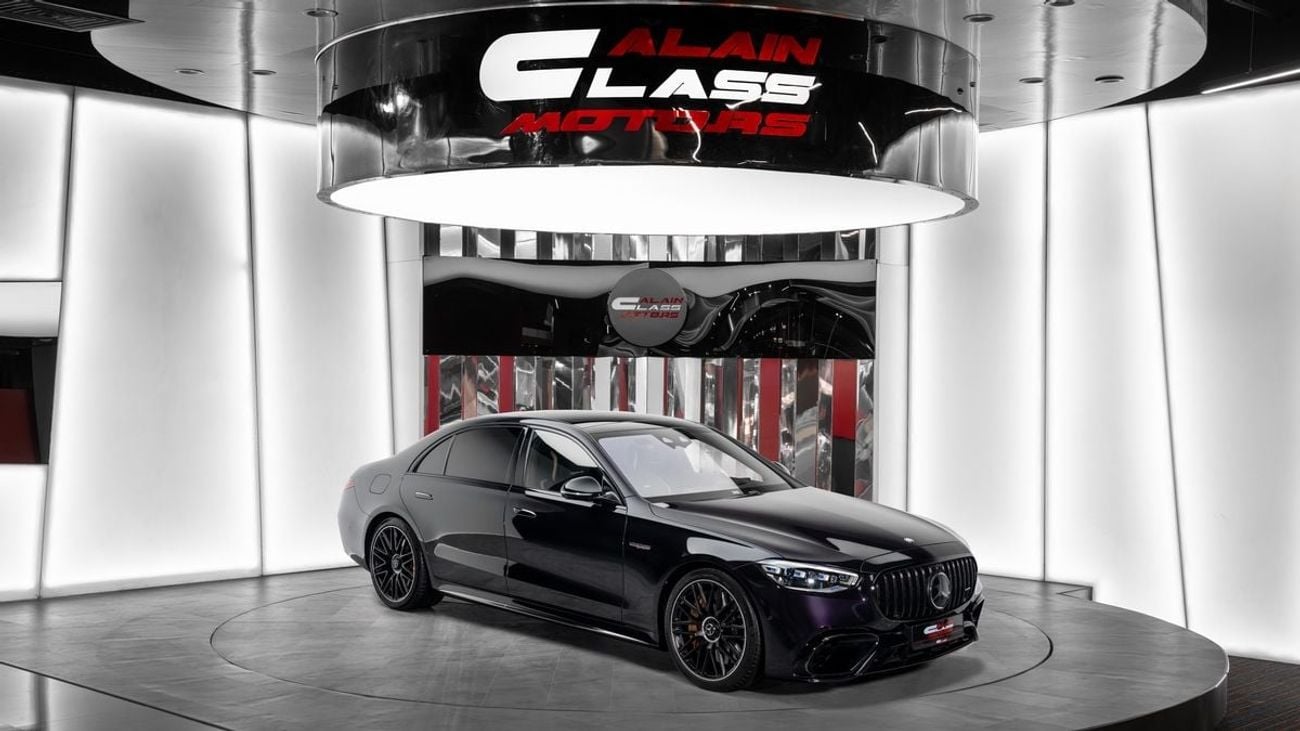 مرسيدس بنز S 63 AMG إي بيرفورمانس - 2024 - المواصفات الأوروبية