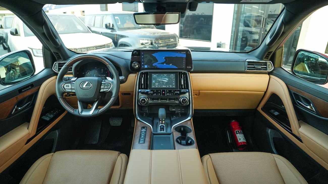 لكزس LX 700h SIGNATURE 3.5 HYBRID Black-Tan 2026 Export Only