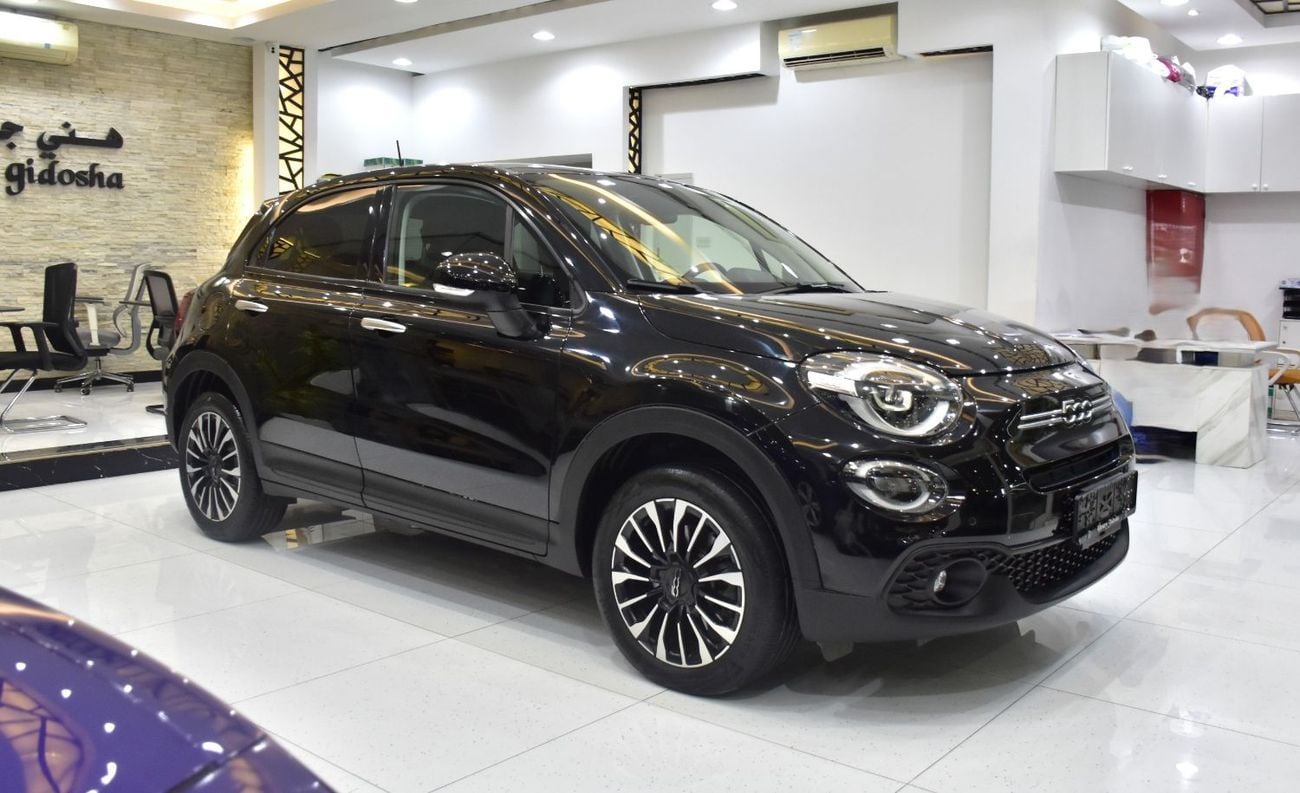 فيات 500X . EXCELLENT DEAL for our Fiat 500x ( 2023 Model ) in Black Color GCC Specs