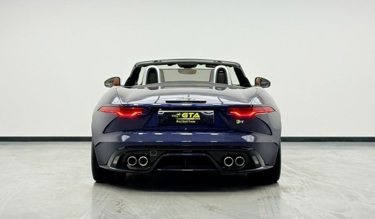 Jaguar F-TYPE R 2021 Jaguar F-Type P575 R Convertible, 2028 Masterclass Warranty + Service Pack, Very Low Km, Euro