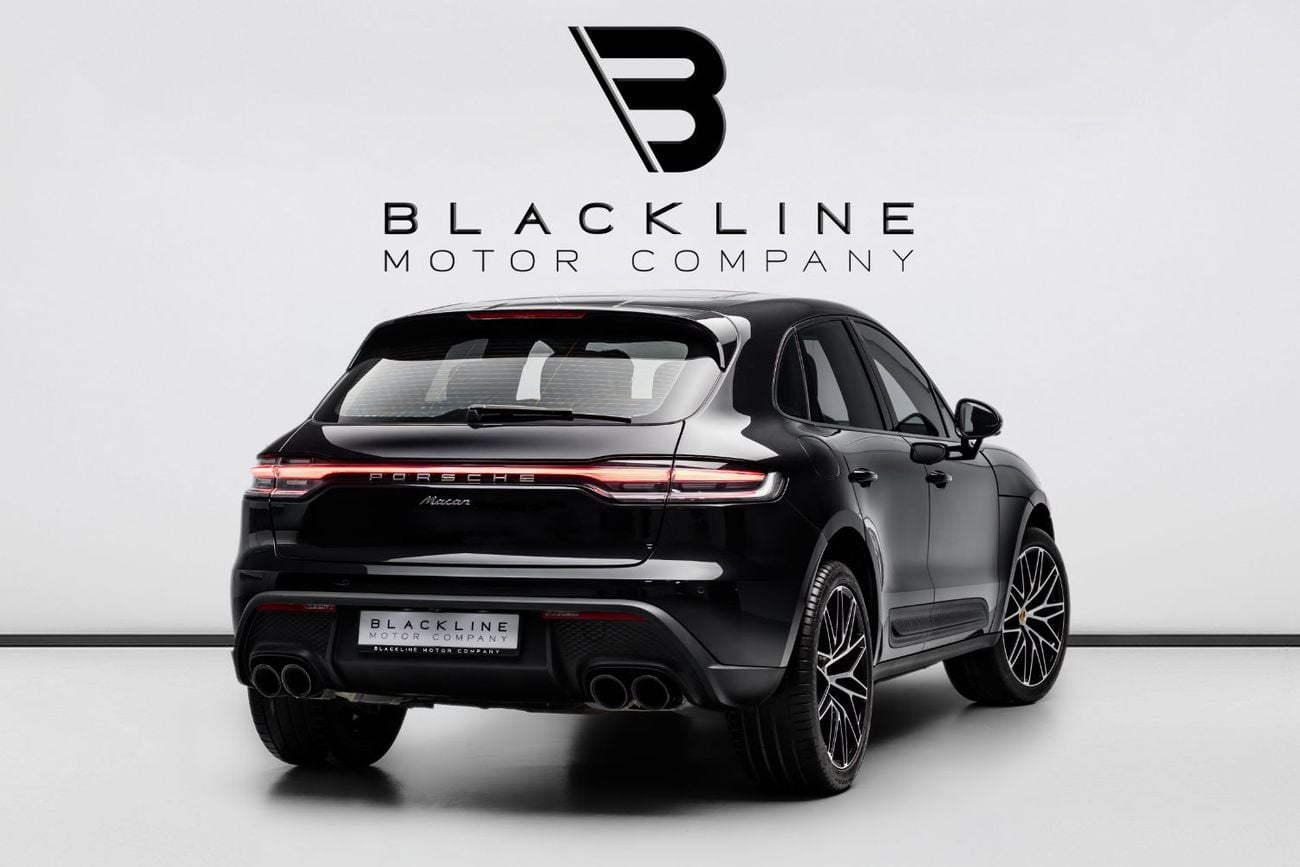 Porsche Macan STANDARD BUY NOW, PAY 2027 | THE BLACKLINE STANDARD | 2027 Porsche Warranty, Full Service History, GCC