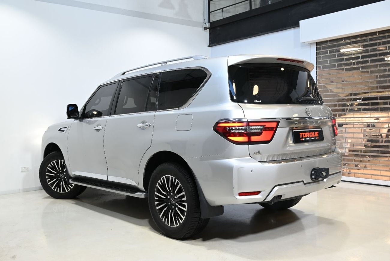 Nissan Patrol 2023 Nissan Patrol SE Platinum, 12/2028 Nissan Warranty, 12/2027 Nissan Service Pack, GCC