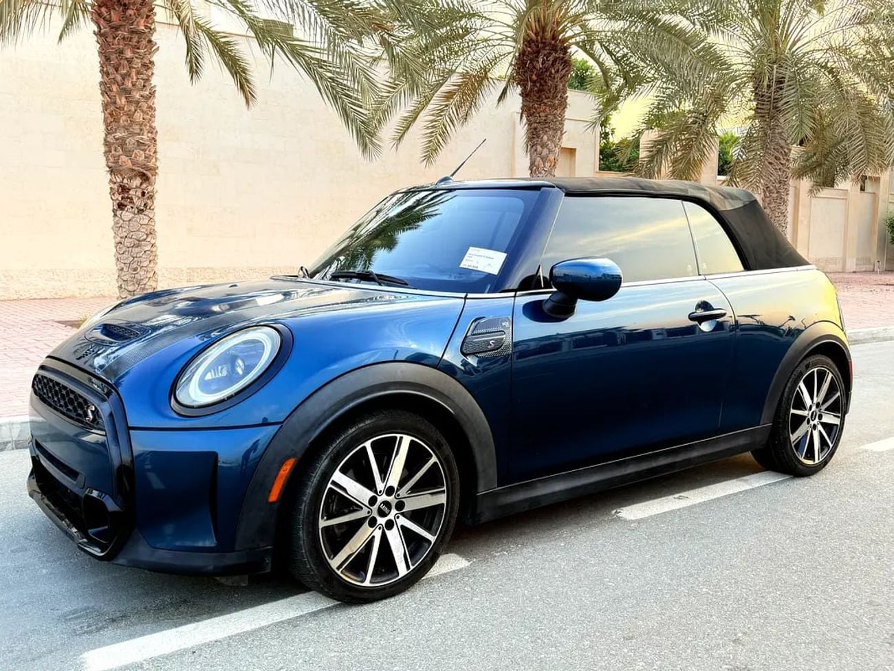 ميني كوبر إس كابريو Cooper S Cabrio JCW (Manul gear!)! Perfect condition!