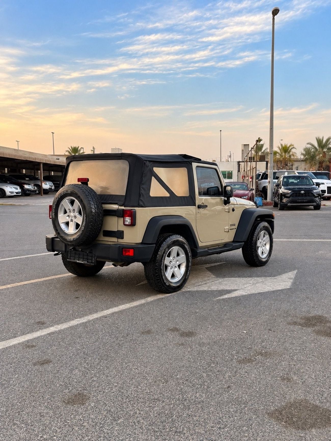 جيب رانجلر سبورت Jeep Wrangler 3.6L Sport 2 Door | 2017
