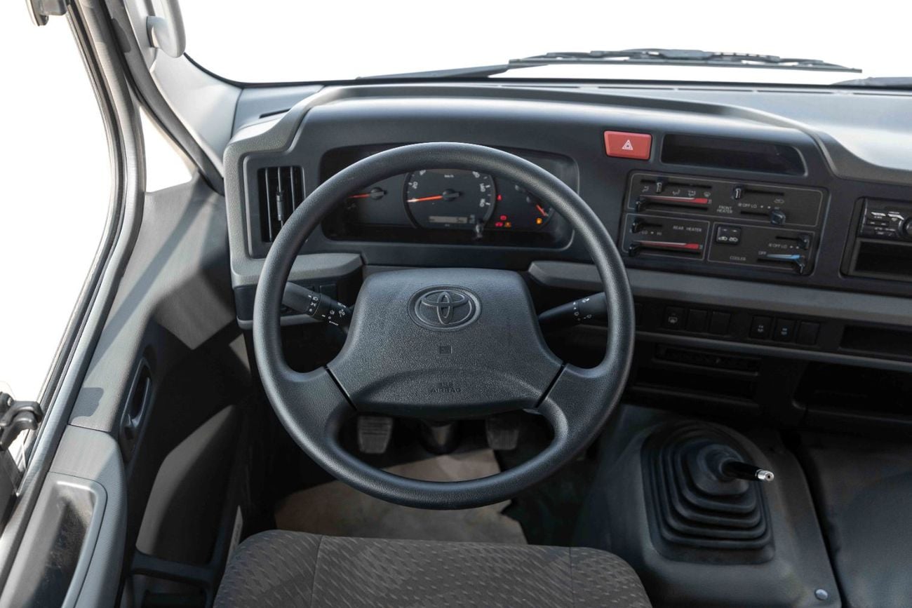Toyota Coaster 23 Seater 4.2L - White Inside Grey | Export Only