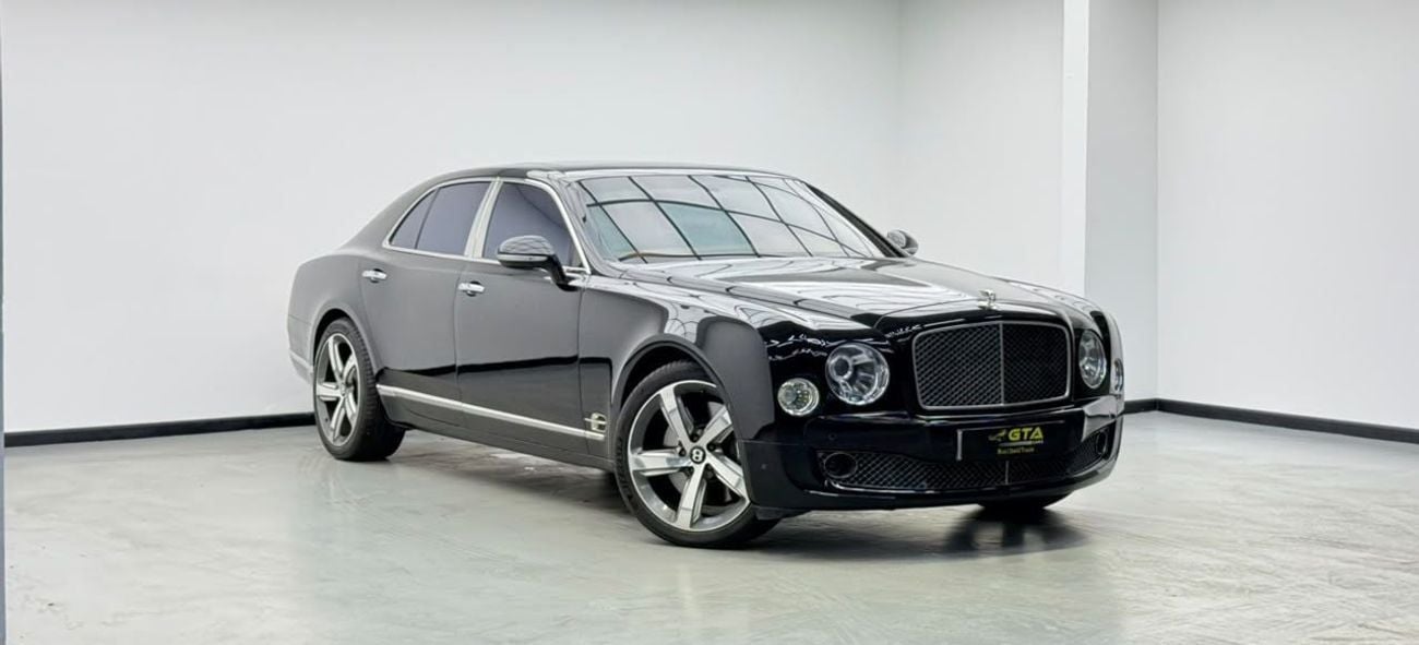 Bentley Mulsanne SPEED 2016 Bentley Mulsanne Speed, Full Service History, GCC Specs.