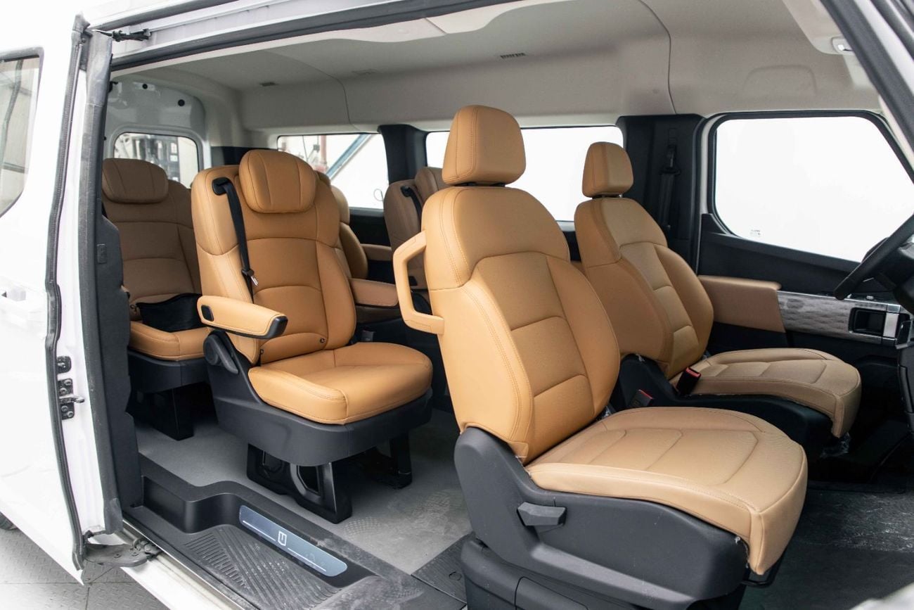 Geely Farizon 2025 Farizon Super Van - White inside Black and Brown | Export Only
