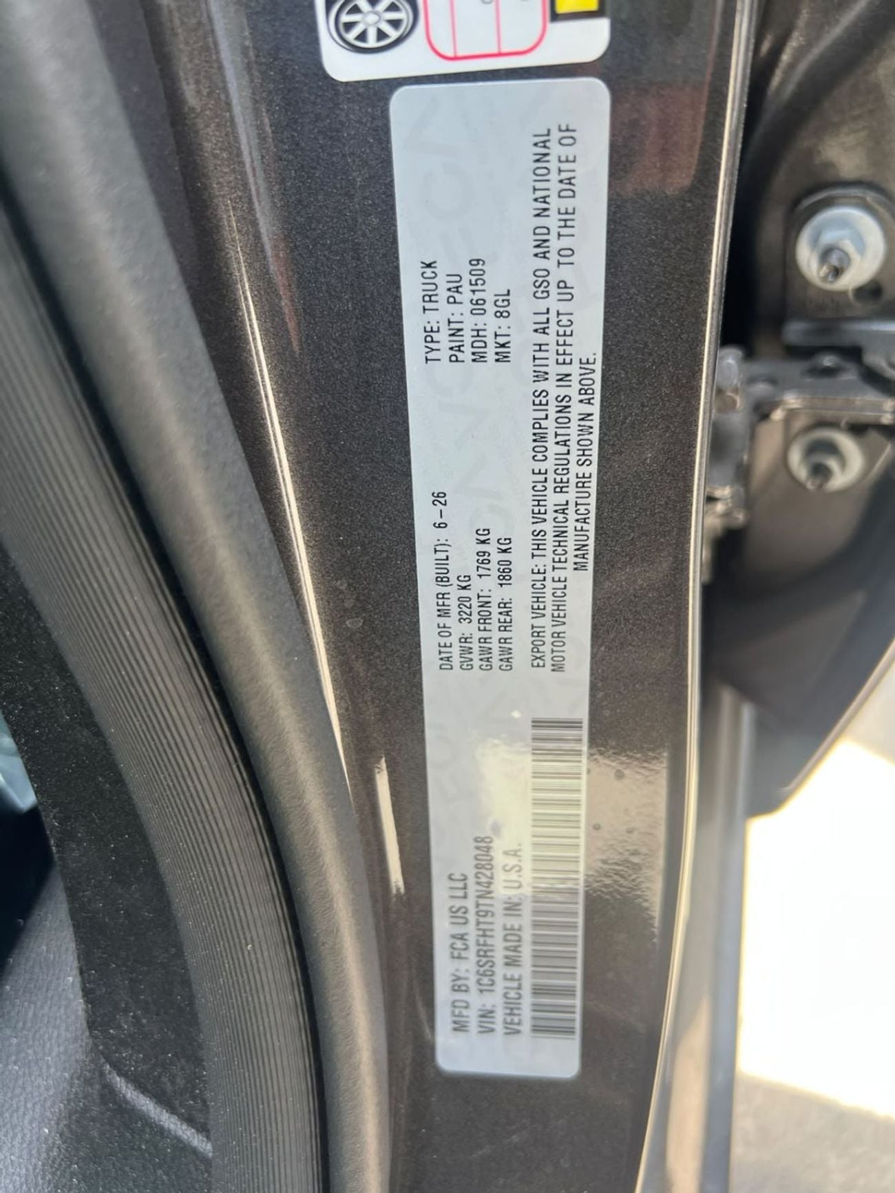 RAM 1500 LIMITED