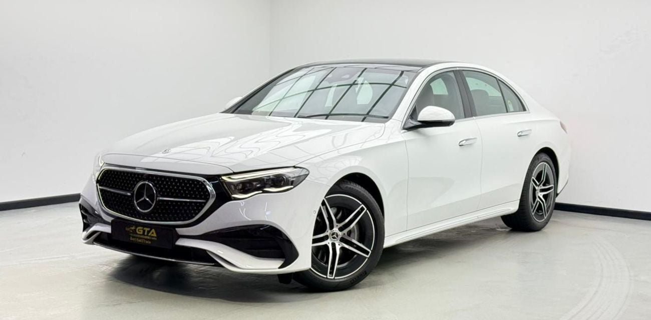 مرسيدس بنز E300 AMG 2025 Mercedes Benz E300 4Matic, Warranty, Delivery Kms, Fully Loaded, Excellent Condition