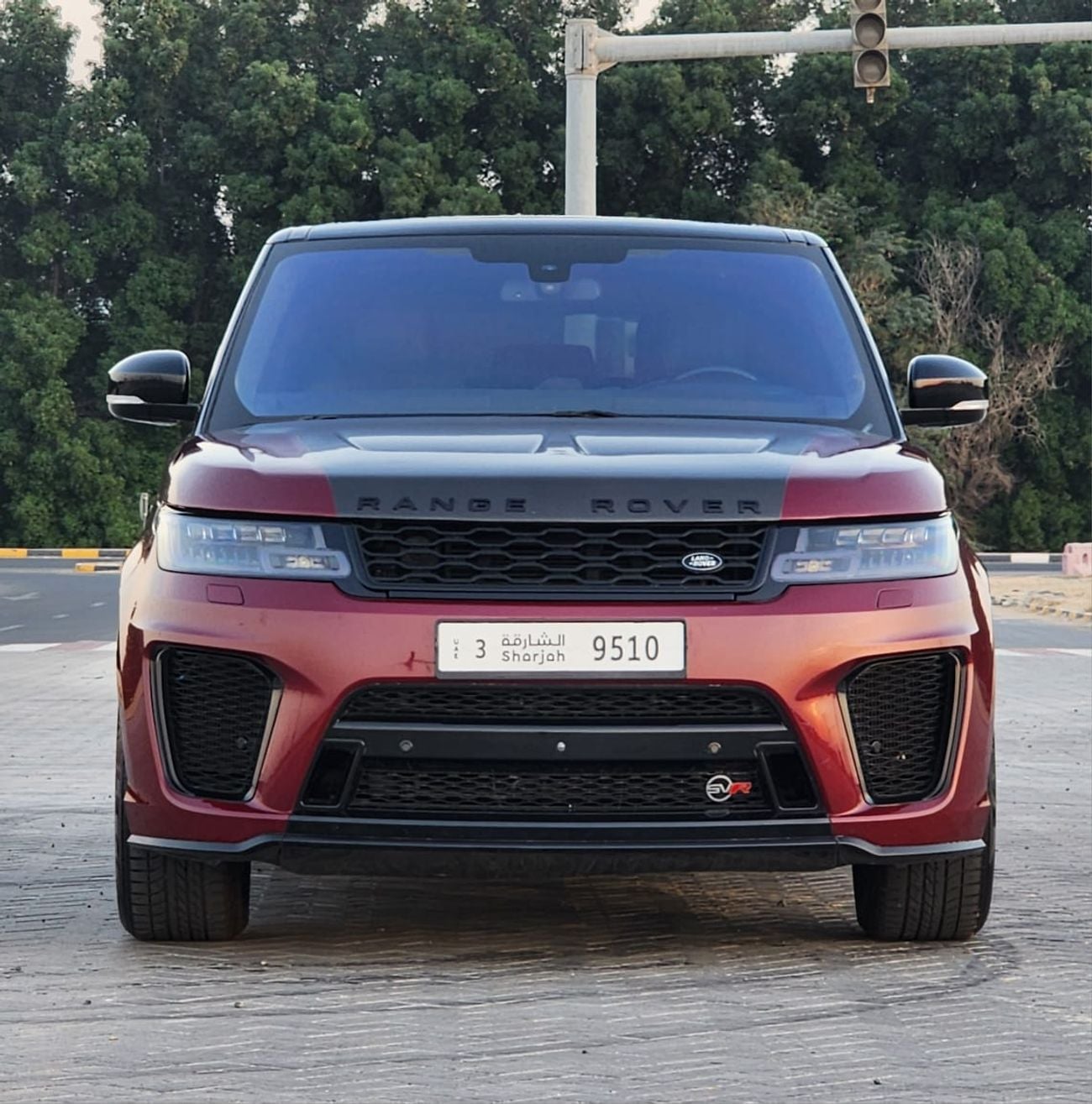 Land Rover Range Rover Sport SVR American upgrade