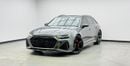 Audi RS6 STANDARD 2022 Audi RS6 Avant, Warranty, Full Agency Service History, GCC Spec.
