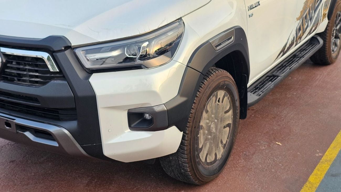 Toyota Hilux ADVENTURE YM2026 Pearl Artic White -Compressor-Rear View Digital Mirror-Navigation-360 Camera