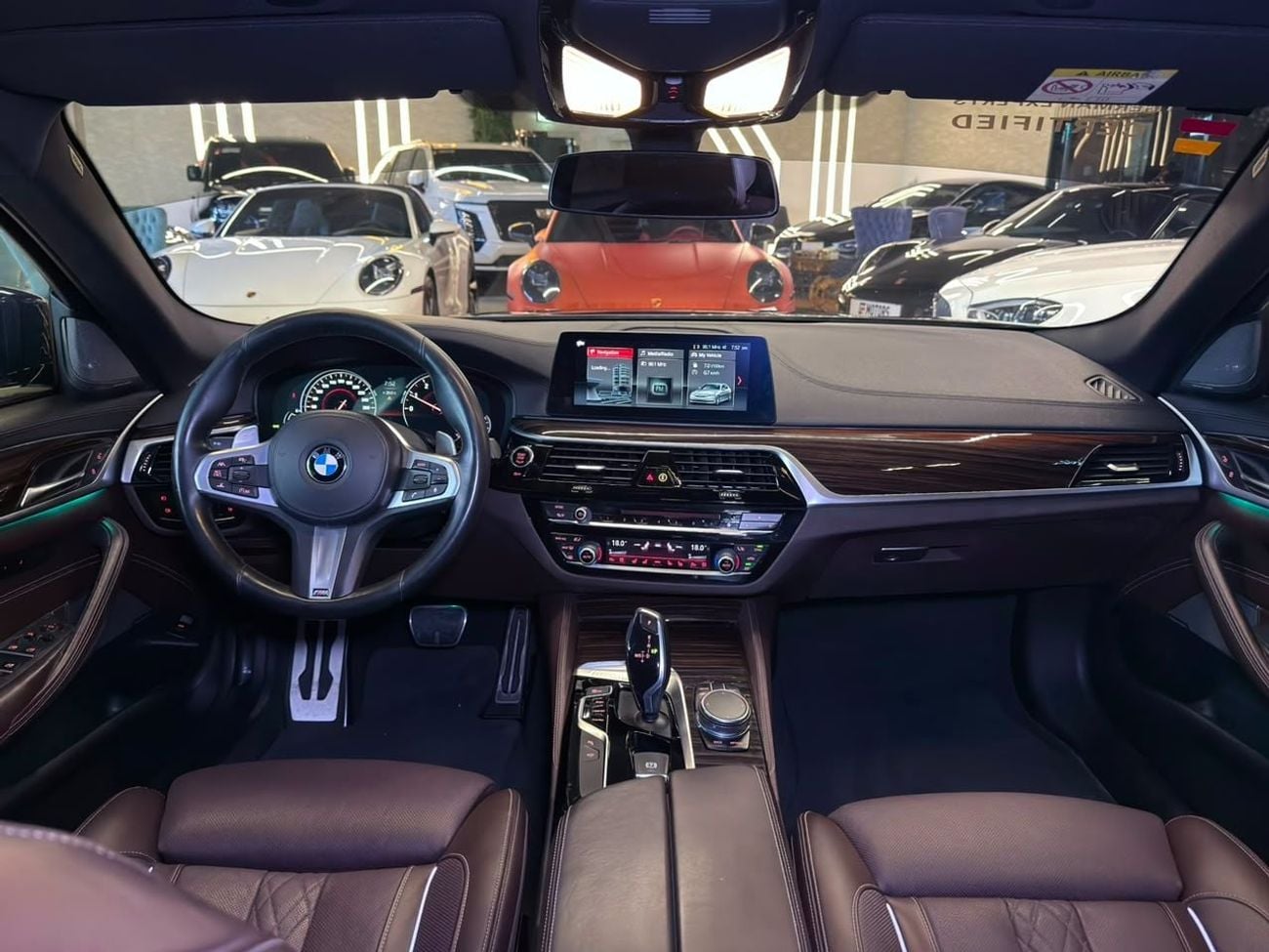 بي أم دبليو 530i M SPORT بي إم دبليو 530i M سبورت موديل 2017 | مواصفات خليجية | حالة جيدة
