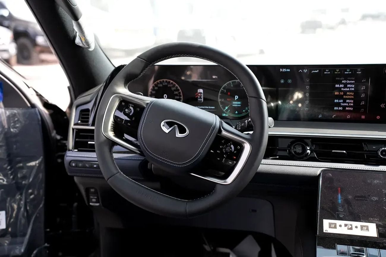 Infiniti QX80 SENSORY CAPTAIN CHAIRS 7Seats 2026 GCC specs (FOR EXPORT ONLY)