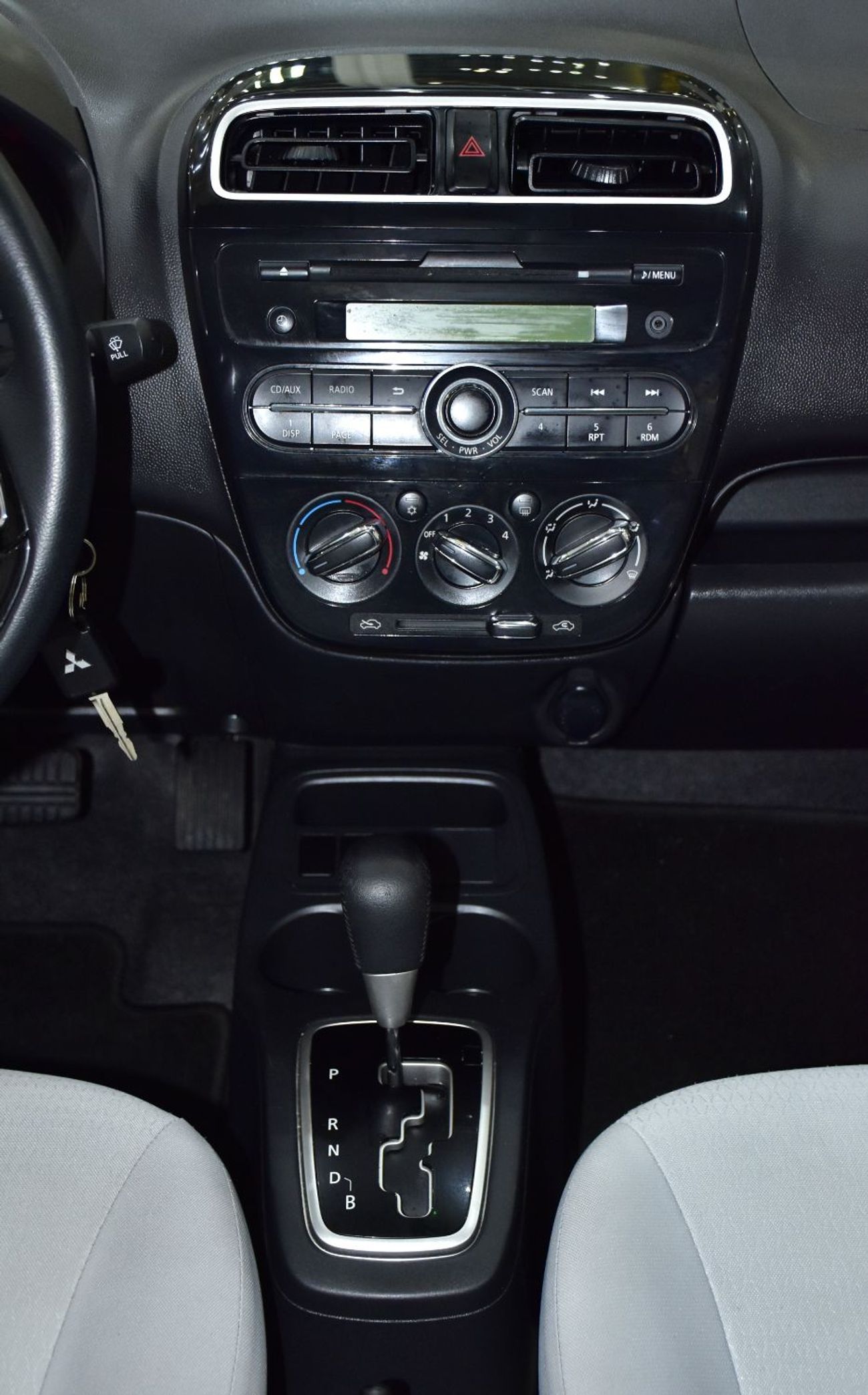 Mitsubishi Attrage GLX HIGHLINE EXCELLENT DEAL for our Mitsubishi Attrage ( 2021 Model ) in Grey Color GCC Specs