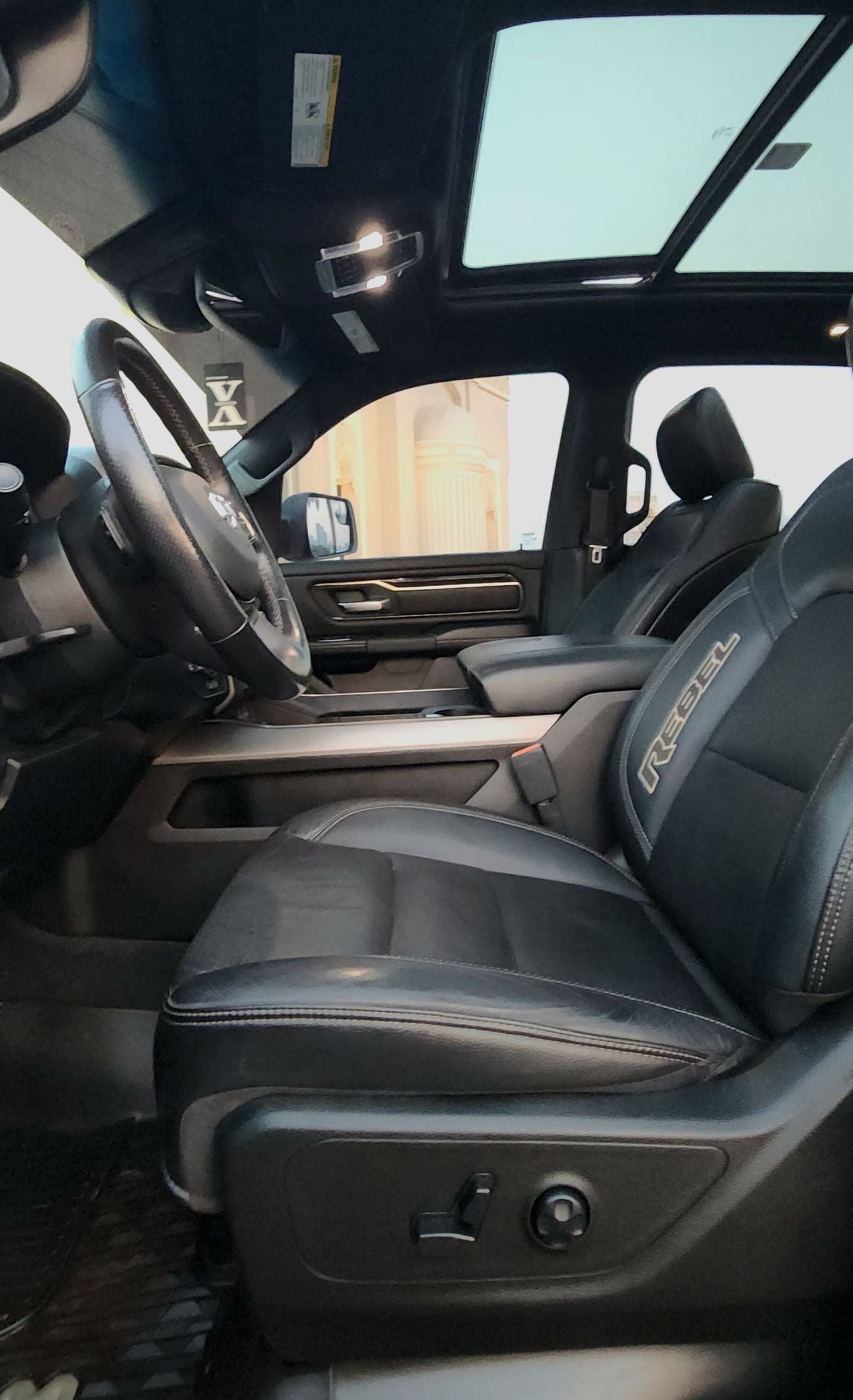 Dodge RAM Enjoy the drive with confidence in the American beast—the Ram Rebel with a V8 engine.