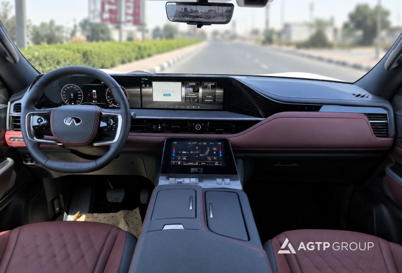 Infiniti QX80 AUTOGRAPH CAPTAIN CHAIRS 3.5L V6 Twin-Turbo | Klipsch Audio | AWD | GCC Specs | FULL OPTION