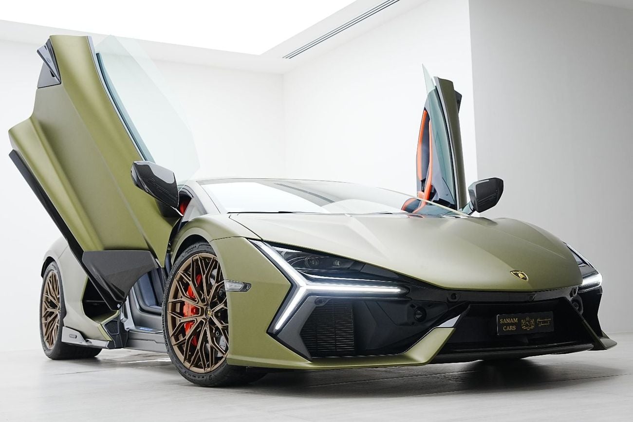 Lamborghini Revuelto STANDARD VERDE GEA, Sonus Faber Audio, Full Carbon Pack, Dealer Warr + Serv!!
