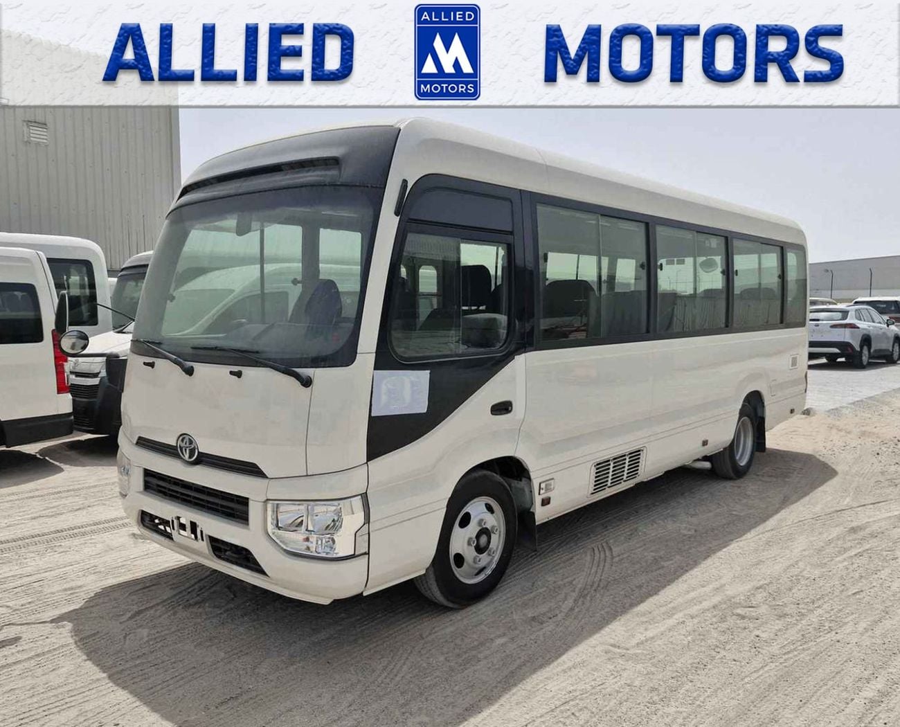 Toyota Coaster STANDARD 2026 TOYOTA COASTER HIROOF 2.7L PETROL MANUAL 2PELR 23STR GCC BRAND NEW 0KM