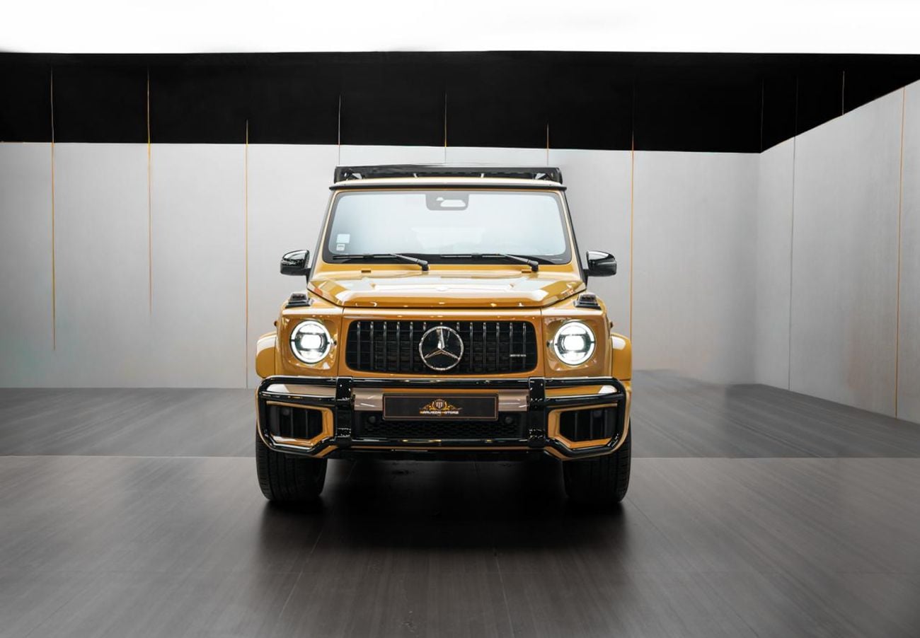 Mercedes Benz G63 AMG Manufaktur | Gargash Warranty and Service Contract