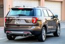 Ford Explorer Platinum 2016 GCC under Agency Warranty with Zero Down-Payment.
