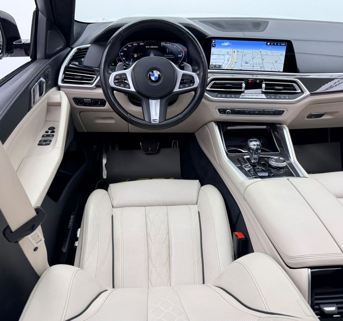 بي أم دبليو X6 M 50i بي إم دبليو X6 M50i موديل 2020، ضمان، سجل صيانة كامل لدى بي إم دبليو، كاملة المواصفات، حالة ممتازة،