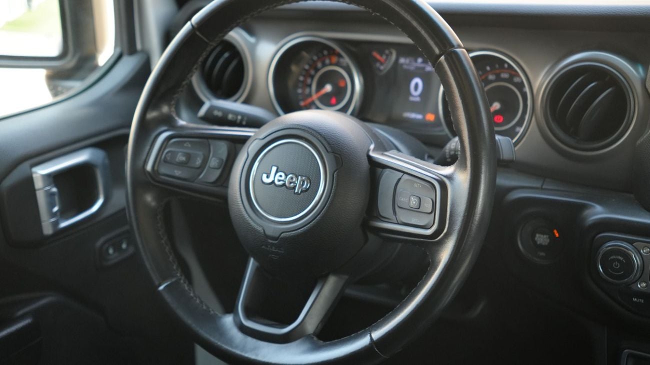 Jeep Wrangler SPORT 3.6L | Full Service History | GCC | Zero Down Payment Support