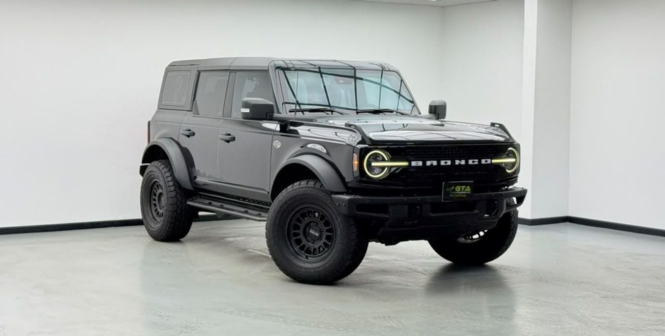 Ford Bronco WILDTRAK 2022 Ford Bronco Wildtrak, 2027 Ford Warranty + Service Pack, Full Ford Service History, GCC