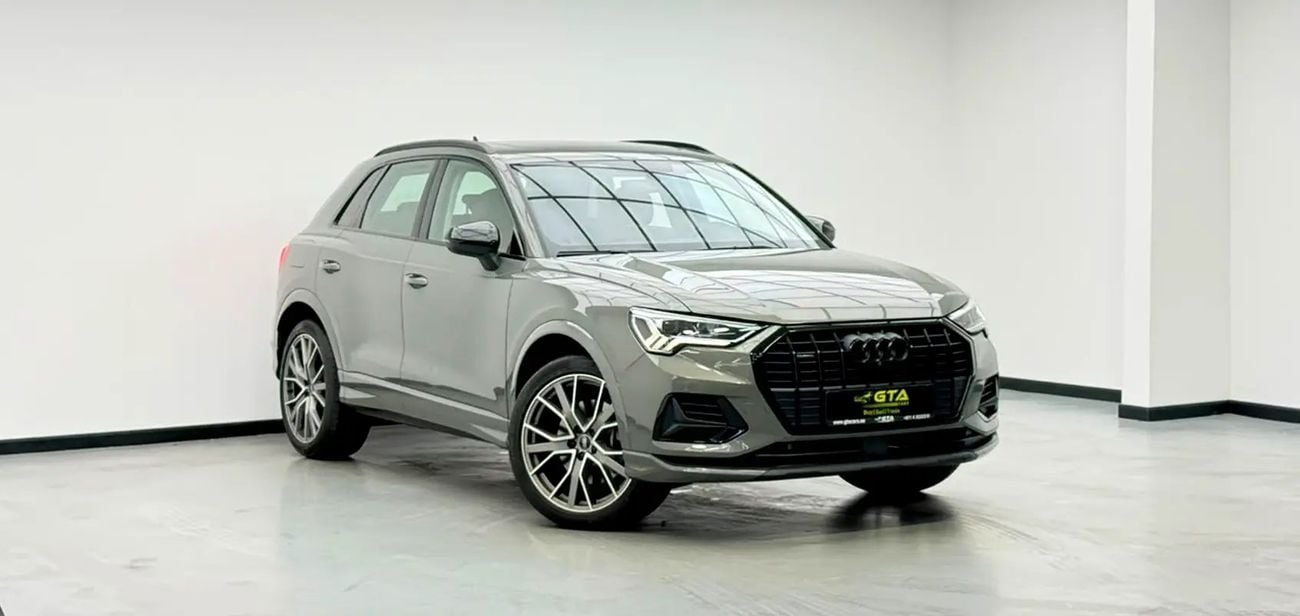 Audi Q3 40 TFSI Quattro, Warranty + Service Pack, Very Low Km, Fully Loaded, GCC