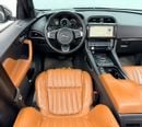 جاكوار F بيس PRESTIGE جاكوار F-Pace 25T موديل 2018، سجل صيانة كامل، كاملة المواصفات، بحالة ممتازة، خليجية