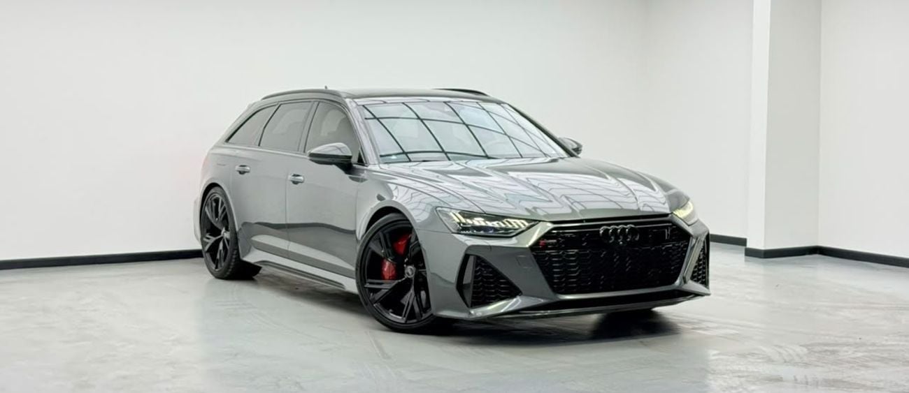 Audi RS6 STANDARD 2022 Audi RS6 Avant, Warranty, Full Agency Service History, GCC Spec.