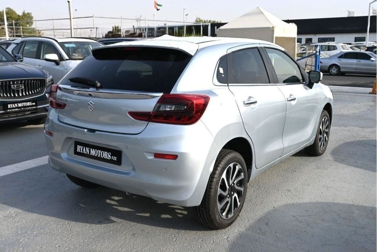 Suzuki Baleno GLX Suzuki Baleno 1.5L Petrol, Hatchback, FWD, 5Doors, Color: Silver Model: 2025 (Export Price)