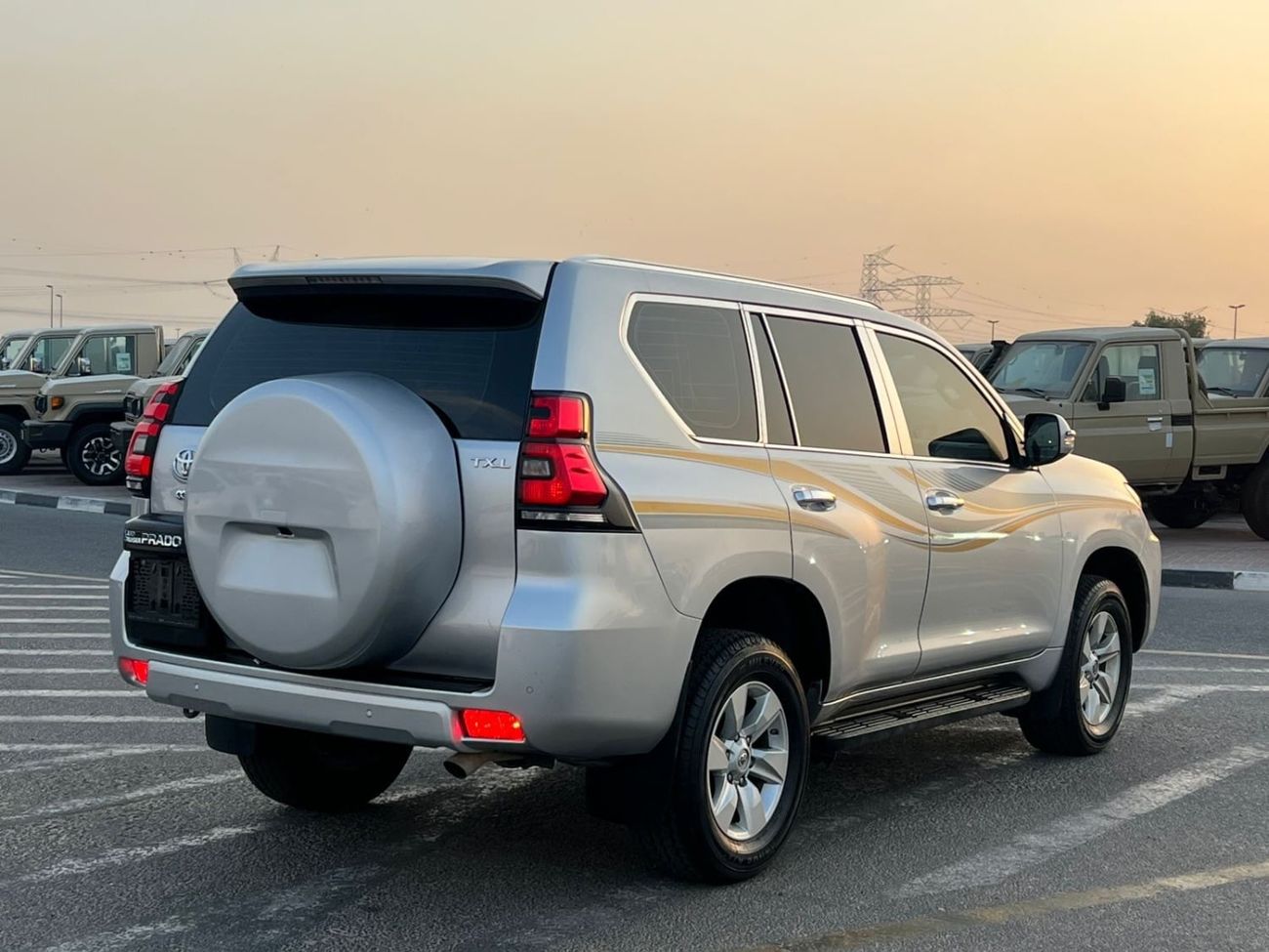 Toyota Land Cruiser 2022 Toyota Prado TXL 2.7L V4 - Cool Box - Rear Camera & Sensor - Push Start - Leather Seat - 2Keys