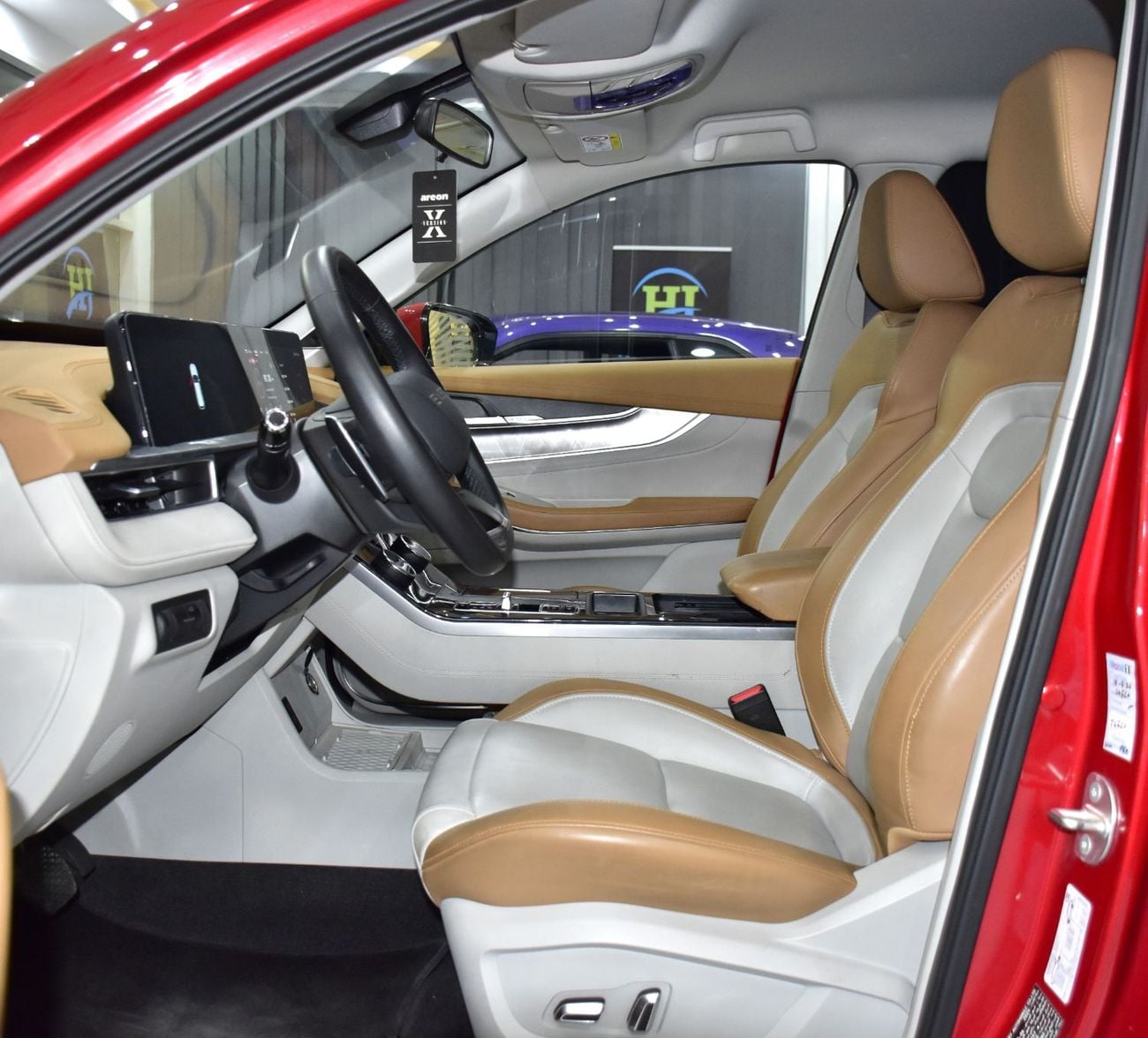 Exeed LX COMFORT EXCELLENT DEAL for our Exeed LX 230T ( 2024 Model ) in Red Color GCC Specs